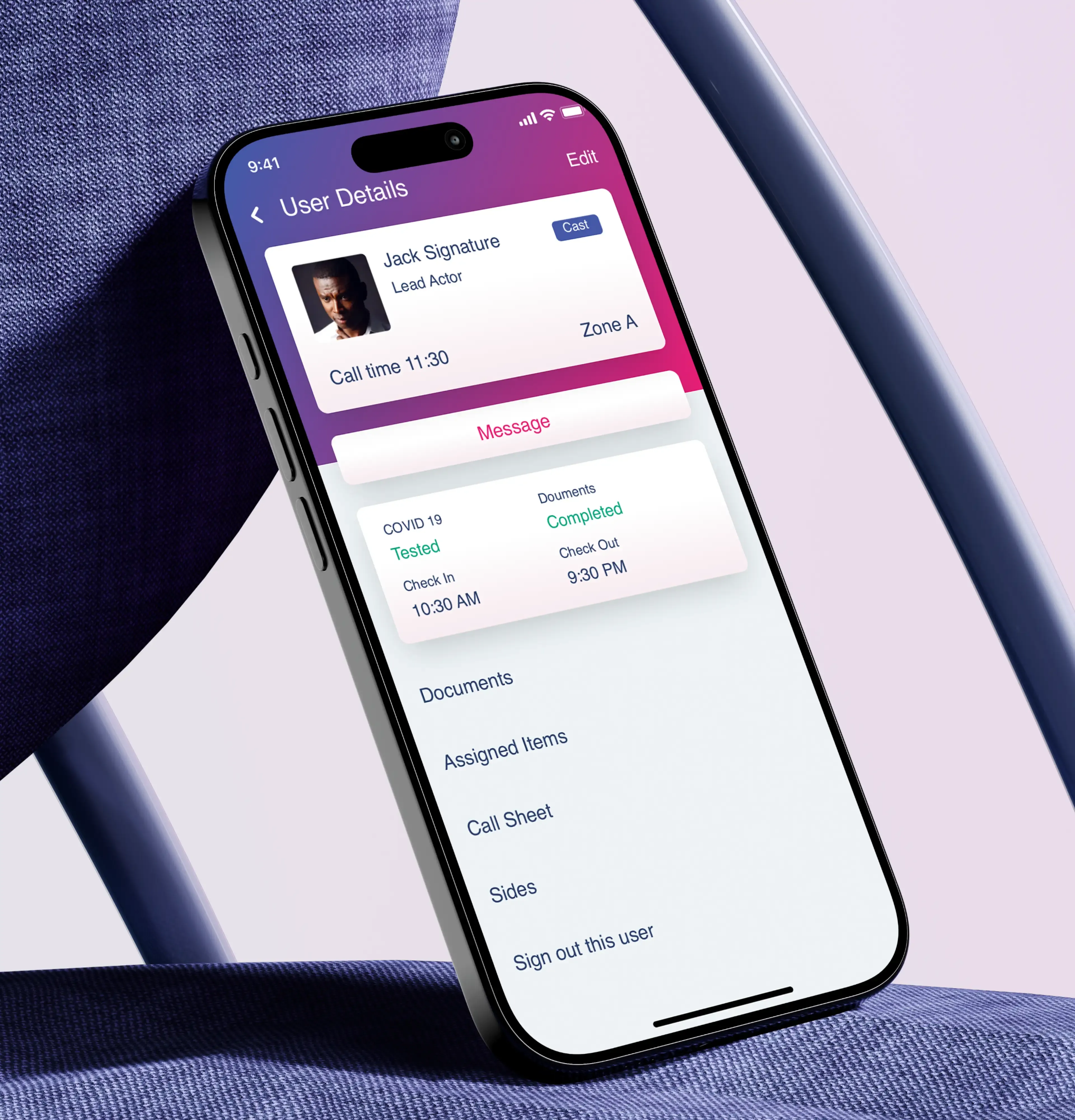 HotSet: Production Management Platform for Creative Teams