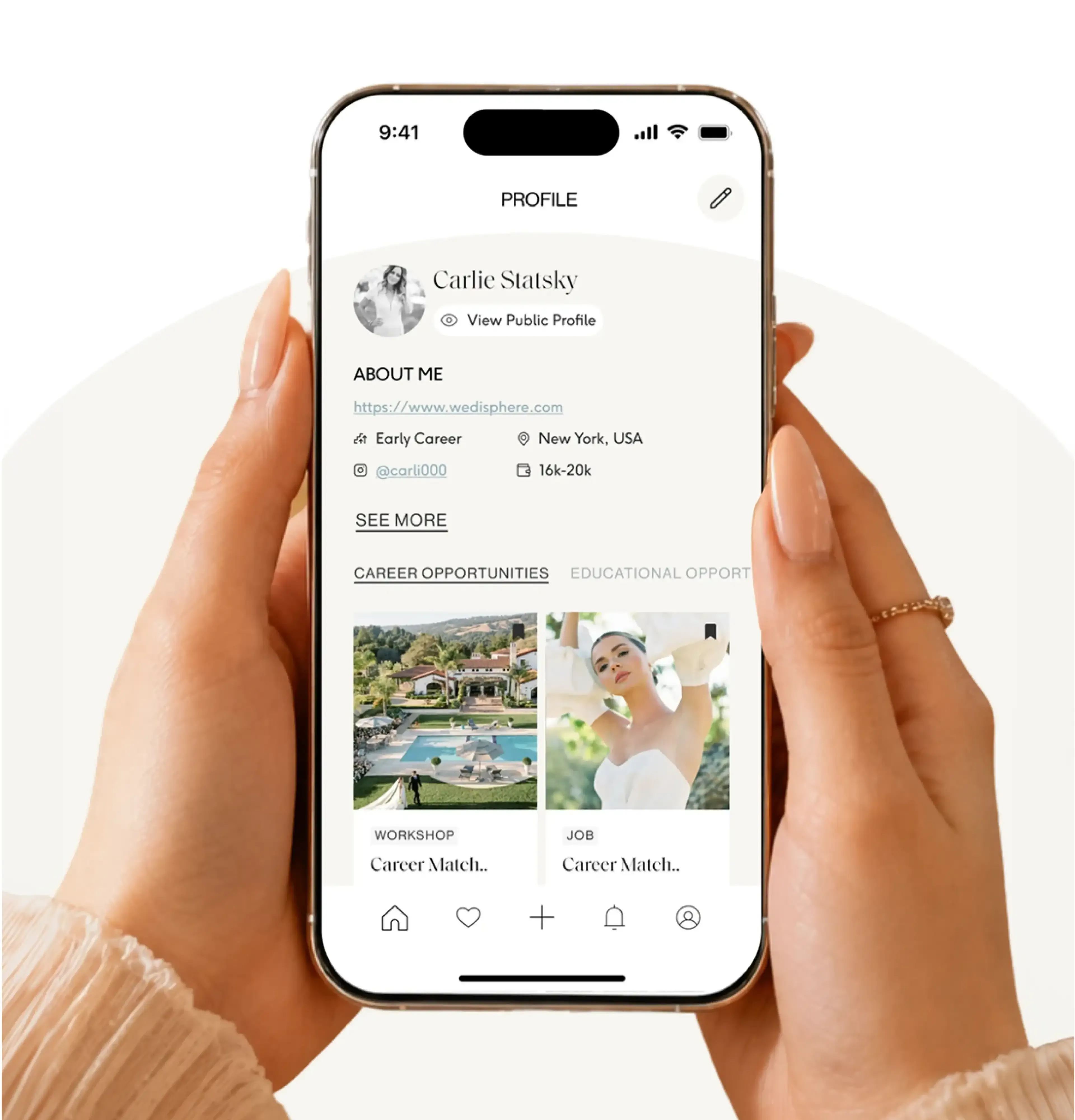Wedisphere: AI-Powered Professional Networking Platform