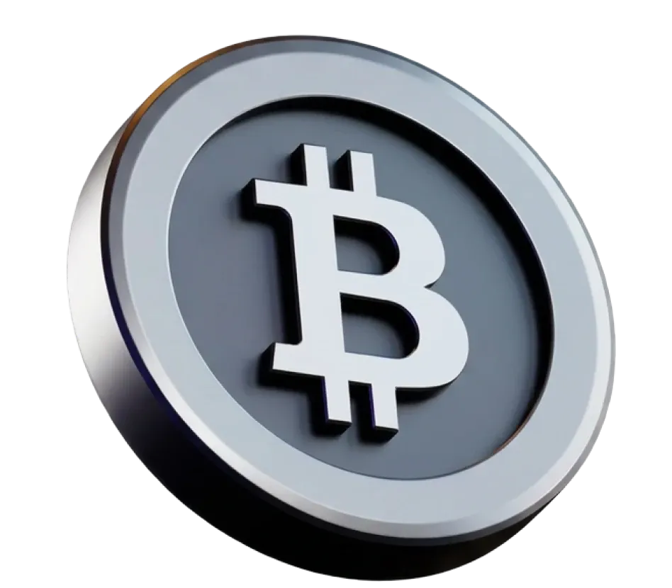 Bitcoin cryptocurrency coin