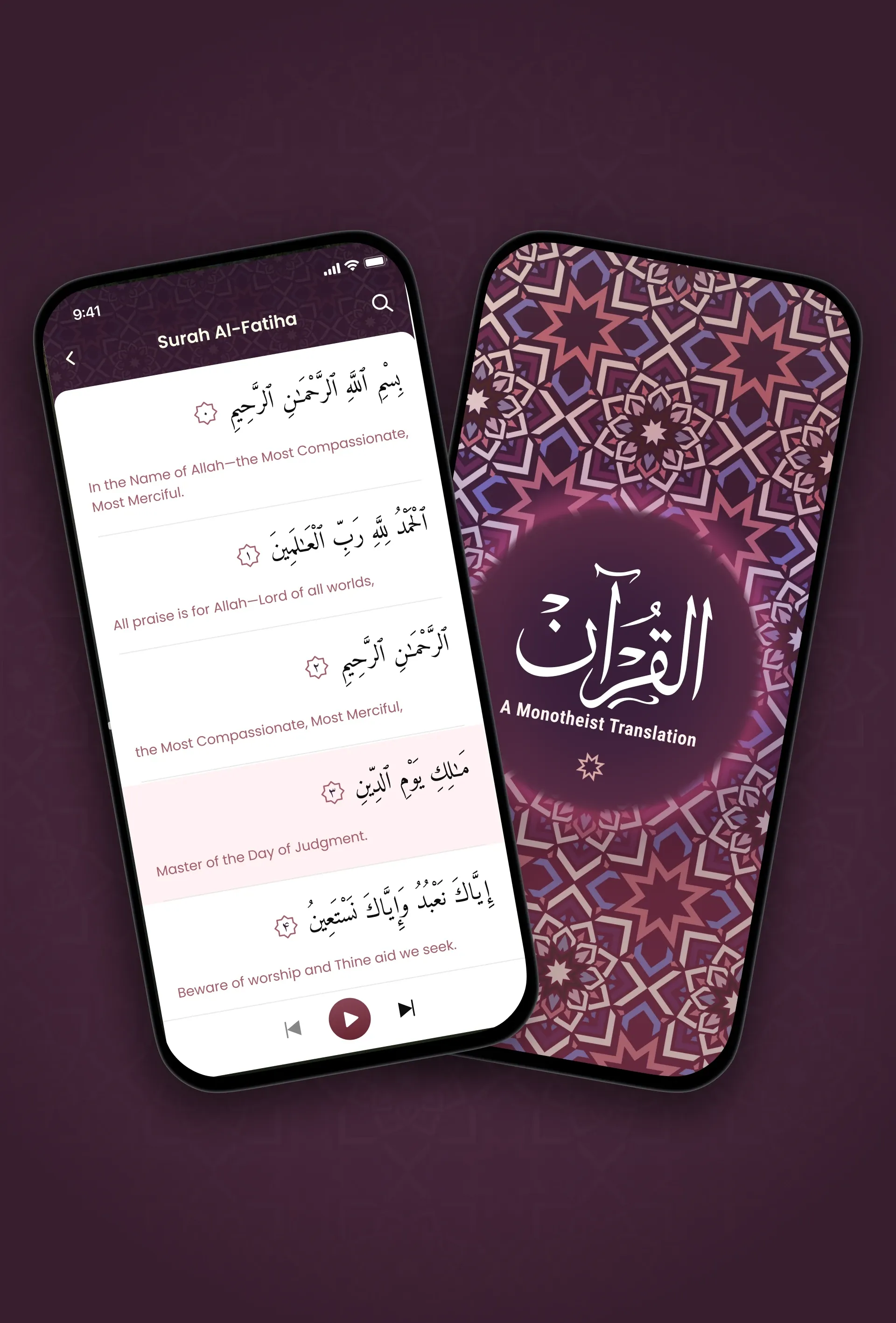 Quran: Monotheist Translation App