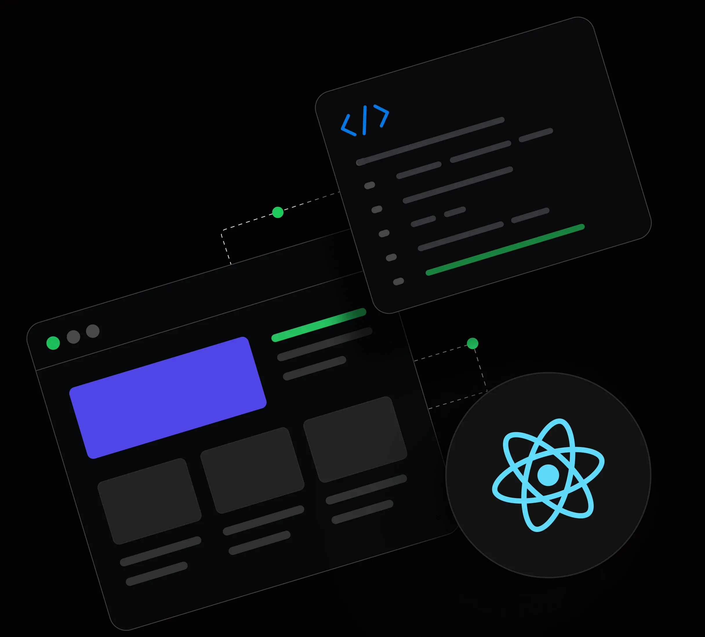 React